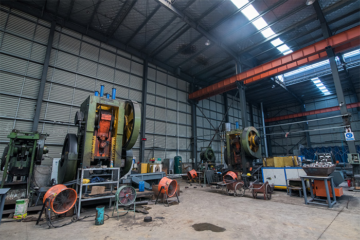 九江网架配件-锥头加工车间